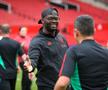Vasi Bîlc a bătut palma cu Louis Saha // foto: arhiva personală
