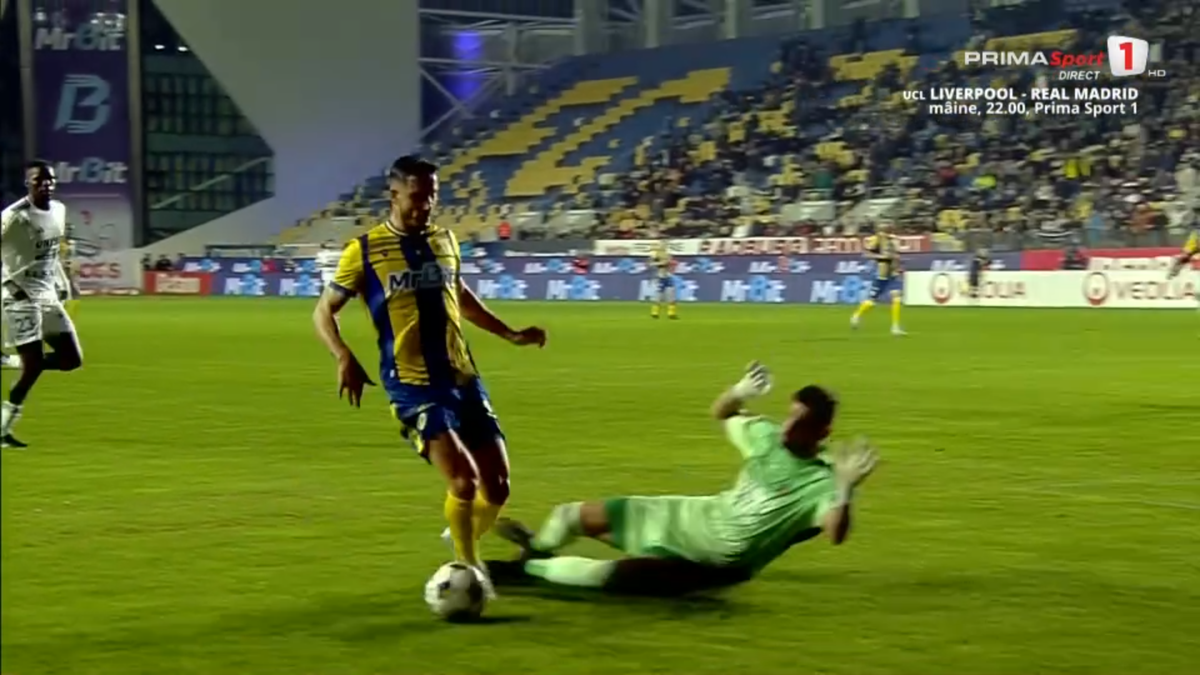 Gestul lui Ricardinho în Petrolul - Botoșani