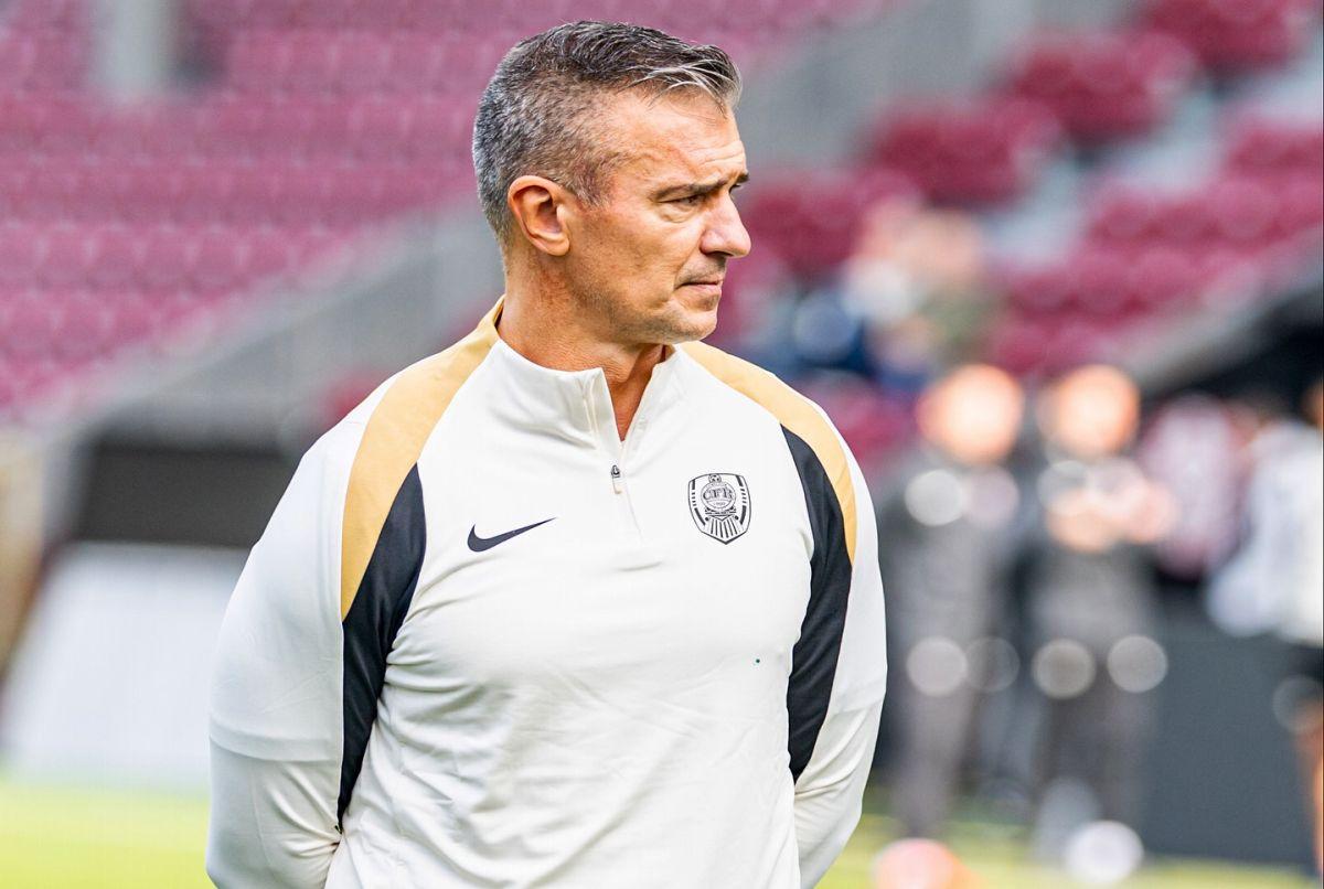 Daniel Pancu, primul antrenament oficial la CFR Cluj » Imagini din Gruia