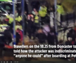 Atac în masă cu cuțitul în tren » Un fotbalist s-a aflat printre victime