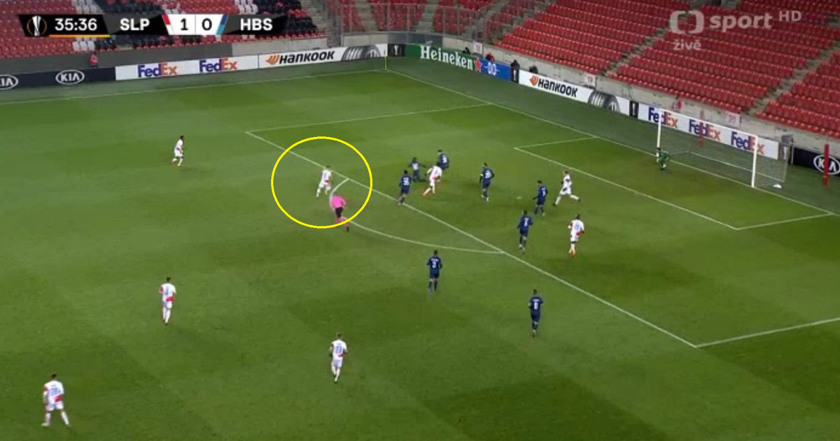 VIDEO+FOTO. Nicolae Stanciu, gol în Europa League pentru Slavia Praga! Execuție frumoasă a românului
