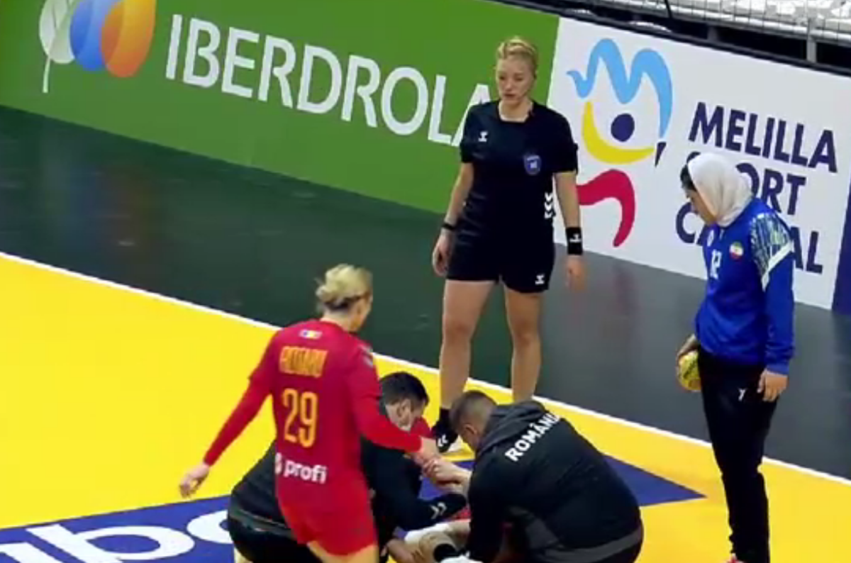 Oana Borș, accidentată în România - Iran