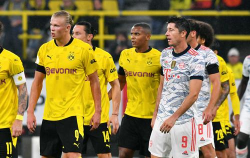 Erling Haaland și Robert Lewandowski// Foto: Imago