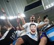 Lecție de pasiune pentru fotbal! Argentina, spectacol în tribune la CM 2022!