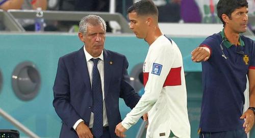 Cristiano Ronaldo și Fernando Santos/ foto Imago Images