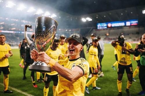 Alexandru Mățan. 
Foto: Instagram @ Columbus Crew