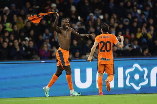 Inter a învins Napoli, scor 3-0, în meciul etapei cu numărul #14 din Serie A. foto: Imago Images