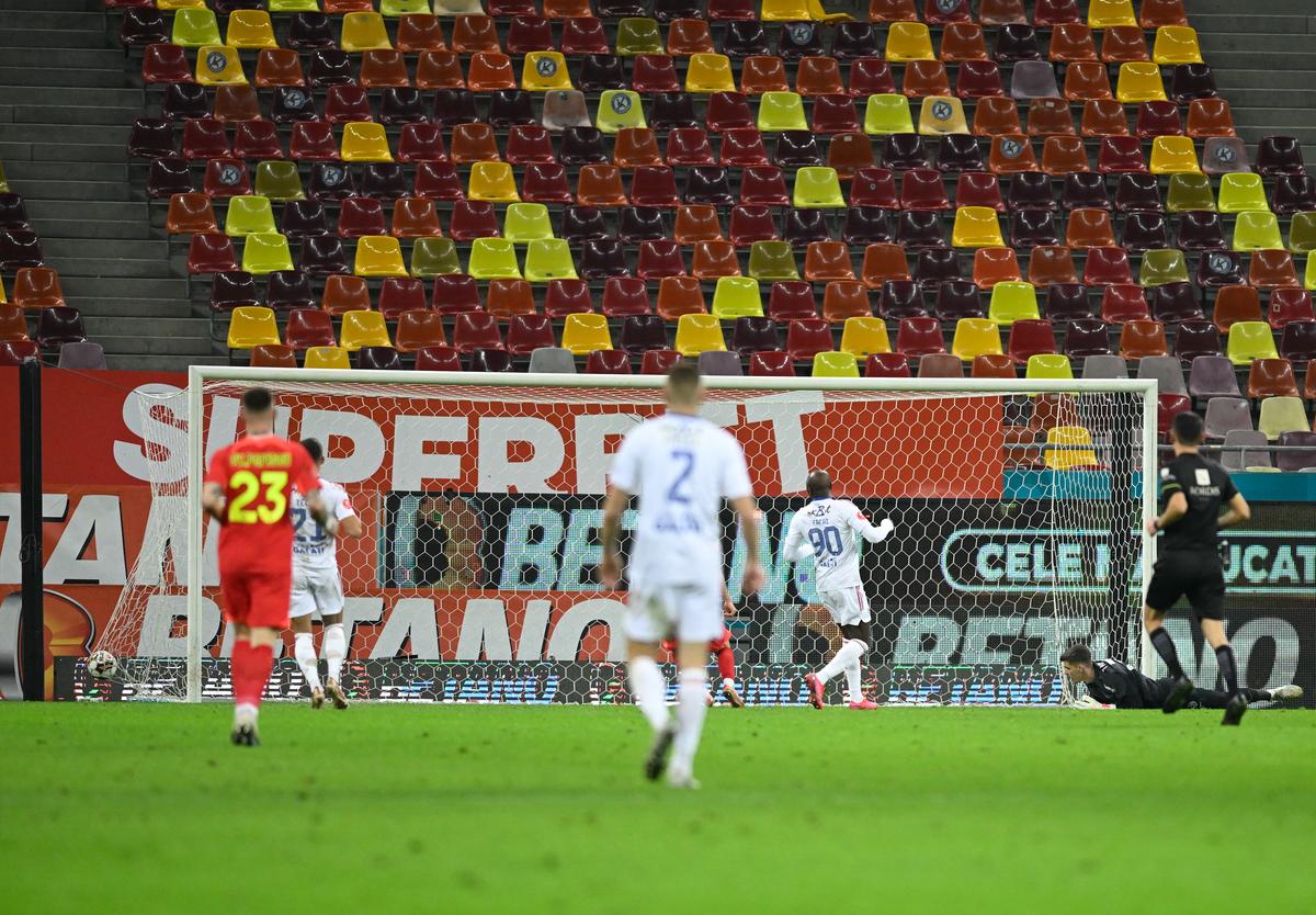 Gest prostesc în urma căruia Florinel Coman putea rata derby-ul cu CFR Cluj » A evitat șmecherește suspendarea, la ultima fază