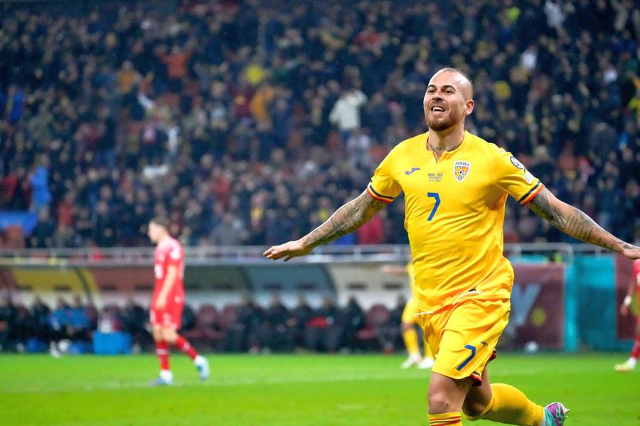 Denis Alibec (32 de ani), atacantul naționalei României Cine transmite la TV România - Bulgaria, primul amical înainte de Euro 2024