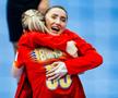 Sonia Seraficeanu și Oana Bors / România - Serbia la Euro 2024, handbal feminin // Photos © EHF/kolektiff
