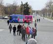 Imagini de la Arena Națională, unde este depus sicriul cu trupul neînsuflețit al lui Helmut Duckadam
