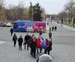 Imagini de la Arena Națională, unde este depus sicriul cu trupul neînsuflețit al lui Helmut Duckadam
