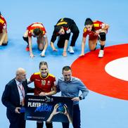 Ștefania Popa / România - Serbia la Euro 2024, handbal feminin // Photos © EHF/kolektiff