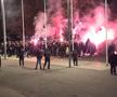Peluza Nord FCSB și-a făcut apariția la Arena Națională pentru a-și lua rămas-bun de la Helmut Duckadam