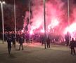 Peluza Nord FCSB și-a făcut apariția la Arena Națională pentru a-și lua rămas-bun de la Helmut Duckadam