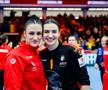 Bicanca Bazaliu și Bianca Curmenț / România - Serbia la Euro 2024, handbal feminin // Photos © EHF/kolektiff