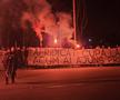 Peluza Sud Steaua a ajuns la Arena Națională pentru a-și lua rămas-bun de la Helmut Duckadam