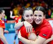 Rebeca Necula și Ștefania Jipa / România - Serbia la Euro 2024, handbal feminin // Photos © EHF/kolektiff