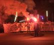 Peluza Sud Steaua a ajuns la Arena Națională pentru a-și lua rămas-bun de la Helmut Duckadam
