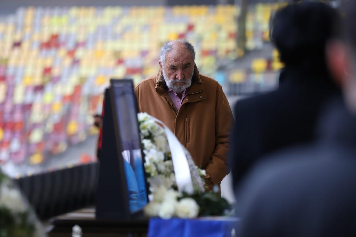 Ion Țiriac, răvășit la catafalcul lui Helmut Duckadam » Ce a mai putut să spună
