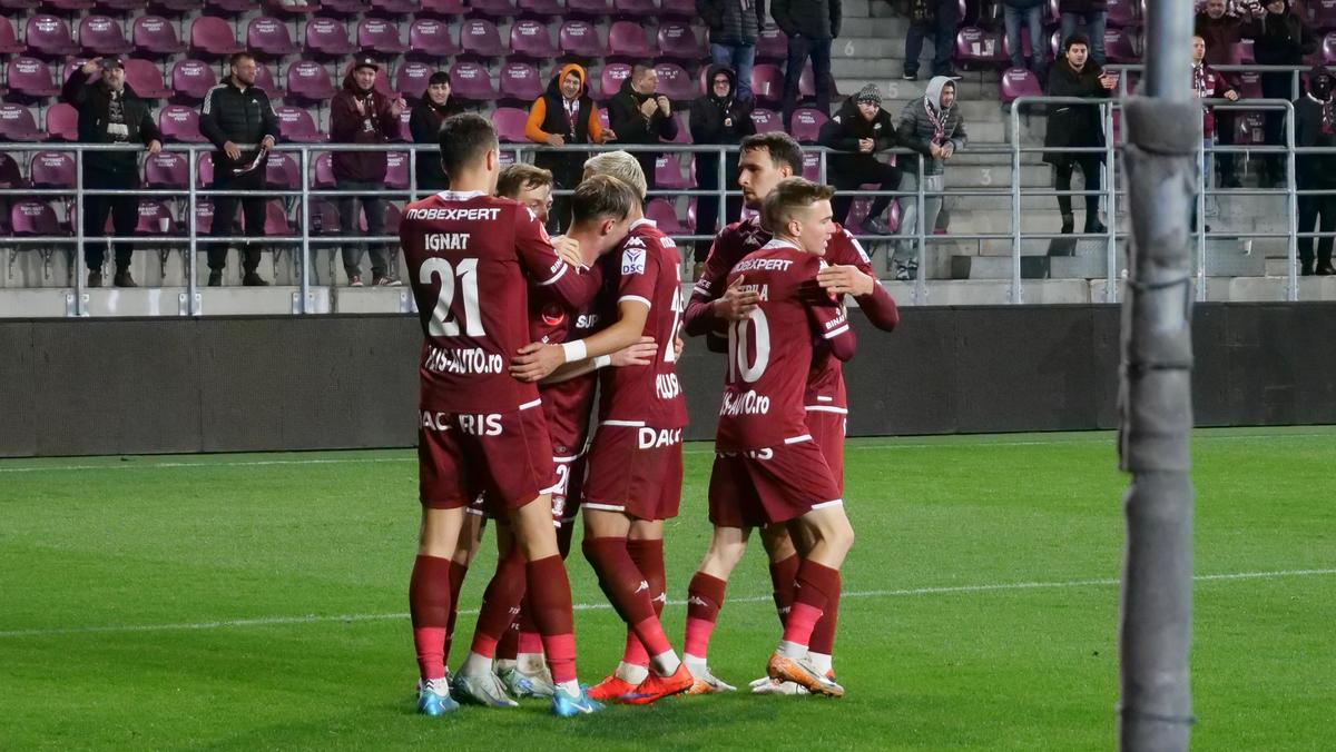 Jucătorii de la Rapid au prins curaj, după succesul din Cupa României Betano: „Locul nostru este pe podium”