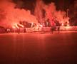 Peluza Sud Steaua a ajuns la Arena Națională pentru a-și lua rămas-bun de la Helmut Duckadam