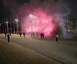 Peluza Nord FCSB și-a făcut apariția la Arena Națională pentru a-și lua rămas-bun de la Helmut Duckadam