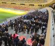 Peluza Nord FCSB și-a făcut apariția la Arena Națională pentru a-și lua rămas-bun de la Helmut Duckadam