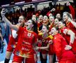 România - Serbia la Euro 2024, handbal feminin // Photos © EHF/kolektiff