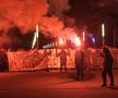 Peluza Sud Steaua a ajuns la Arena Națională pentru a-și lua rămas-bun de la Helmut Duckadam