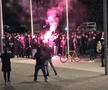 Peluza Nord FCSB și-a făcut apariția la Arena Națională pentru a-și lua rămas-bun de la Helmut Duckadam