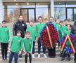 Imagini de la Arena Națională, unde este depus sicriul cu trupul neînsuflețit al lui Helmut Duckadam