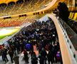Peluza Nord FCSB și-a făcut apariția la Arena Națională pentru a-și lua rămas-bun de la Helmut Duckadam, foto: Cristi Preda