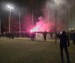 Peluza Nord FCSB și-a făcut apariția la Arena Națională pentru a-și lua rămas-bun de la Helmut Duckadam