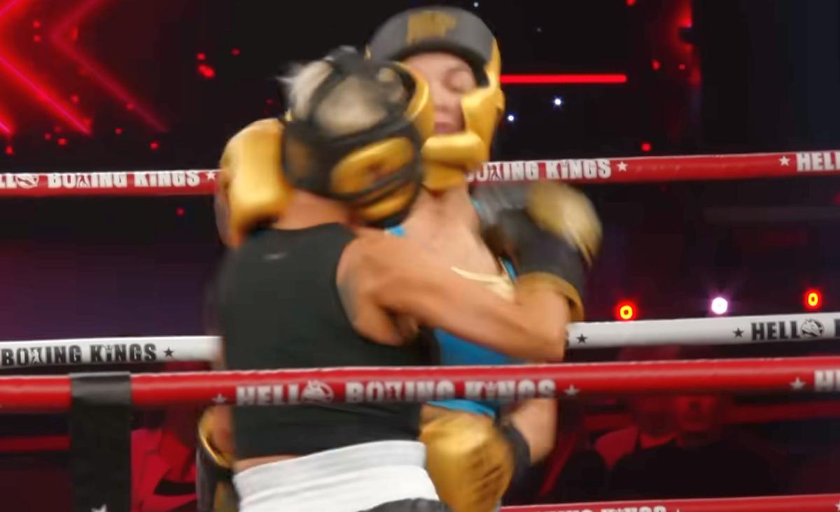Giulia, făcută KO în ringul de box în doar câteva secunde, de o influenceriță maghiară! Gestul făcut la finalul meciului