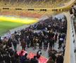 Peluza Nord FCSB și-a făcut apariția la Arena Națională pentru a-și lua rămas-bun de la Helmut Duckadam