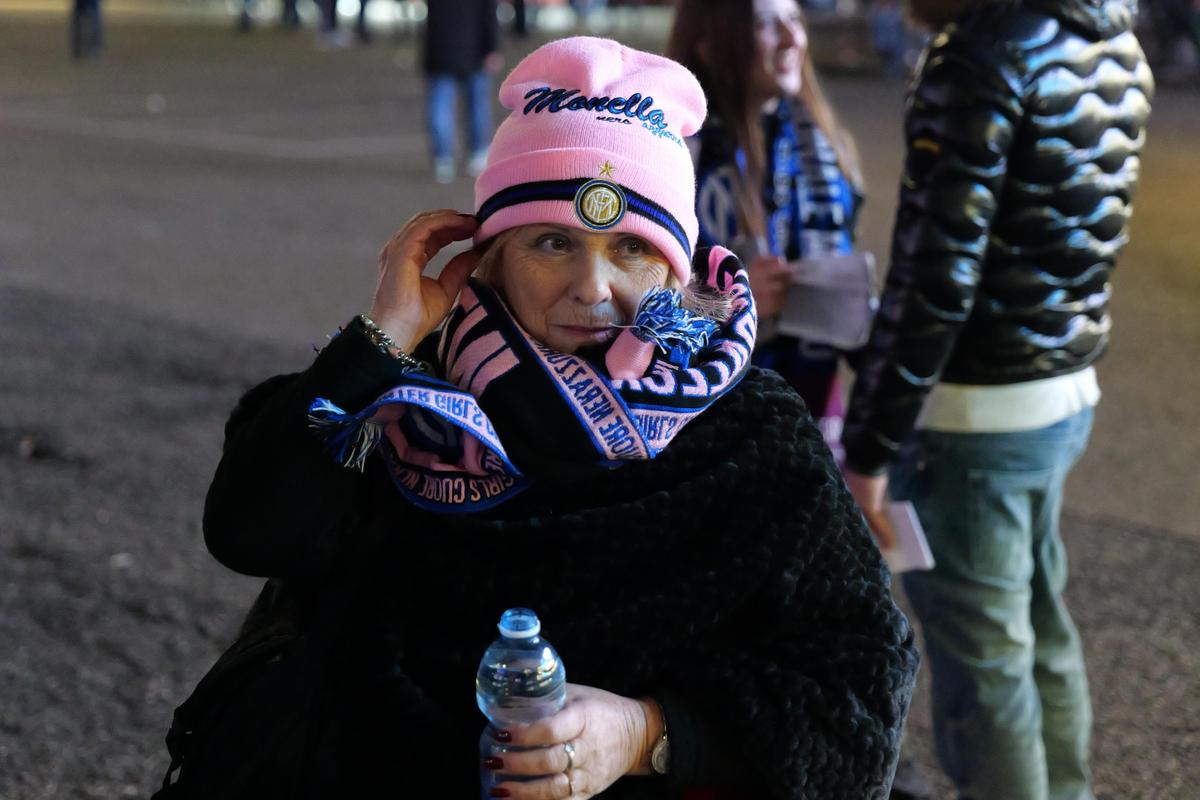 Imagini înaintea meciului Inter - Venezia