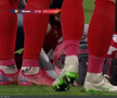 Alexandru Matei s-a accidentat grav în UTA - FCSB // FOTO: captură Prima Sport