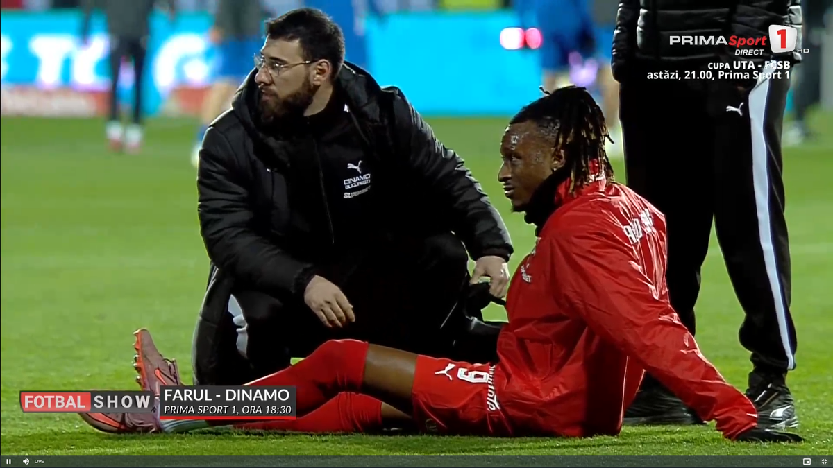 Încă o lovitură grea pentru Dinamo, cu 3 zile înaintea derby-ului cu FCSB! Titularul s-a „rupt” și e OUT