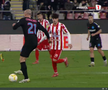 Alexandru Matei s-a accidentat grav în UTA - FCSB // FOTO: captură Prima Sport