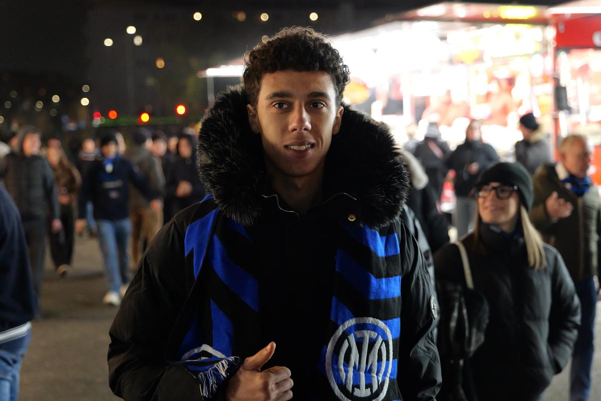 Imagini înaintea meciului Inter - Venezia