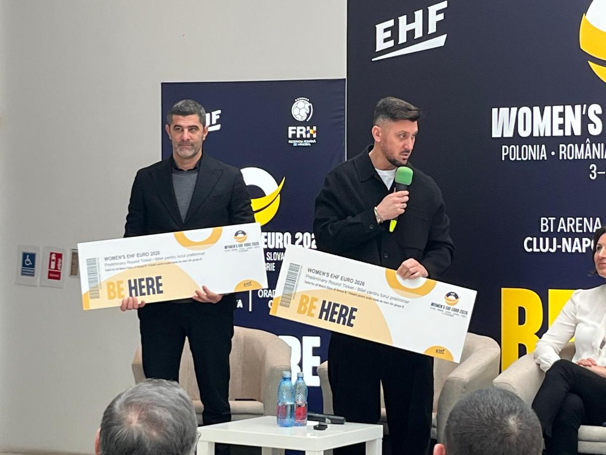 FRH a lansat platforma de ticketing pentru Campionatul European de handbal feminin din 2026