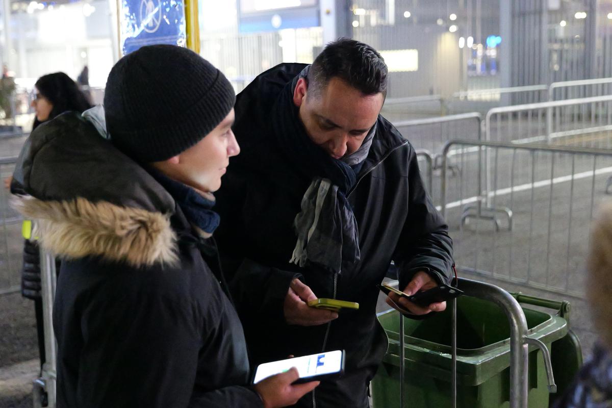 Imagini înaintea meciului Inter - Venezia