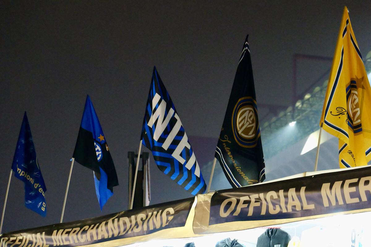 Imagini înaintea meciului Inter - Venezia