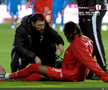Mamadou Karamoko s-a accidentat la încălzire înainte de Farul - Dinamo // FOTO: captură Prima Sport