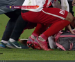 Alexandru Matei s-a accidentat grav în UTA - FCSB // FOTO: captură Prima Sport