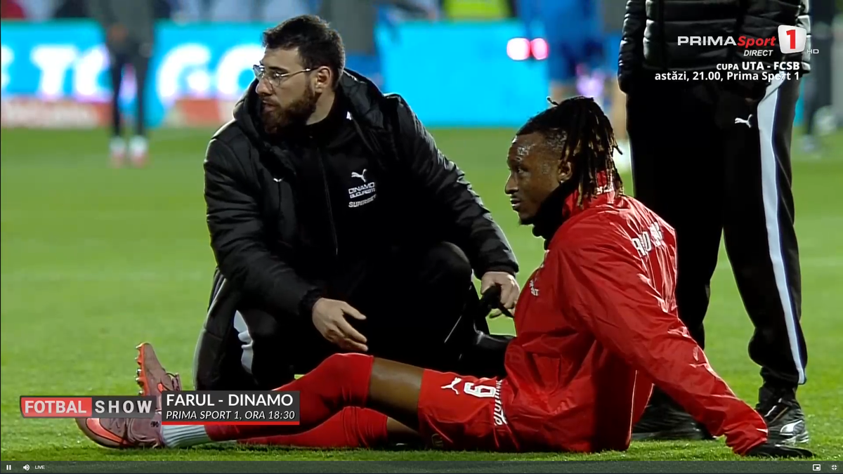 Încă o lovitură grea pentru Dinamo, cu 3 zile înaintea derby-ului cu FCSB! Titularul s-a „rupt” și e OUT
