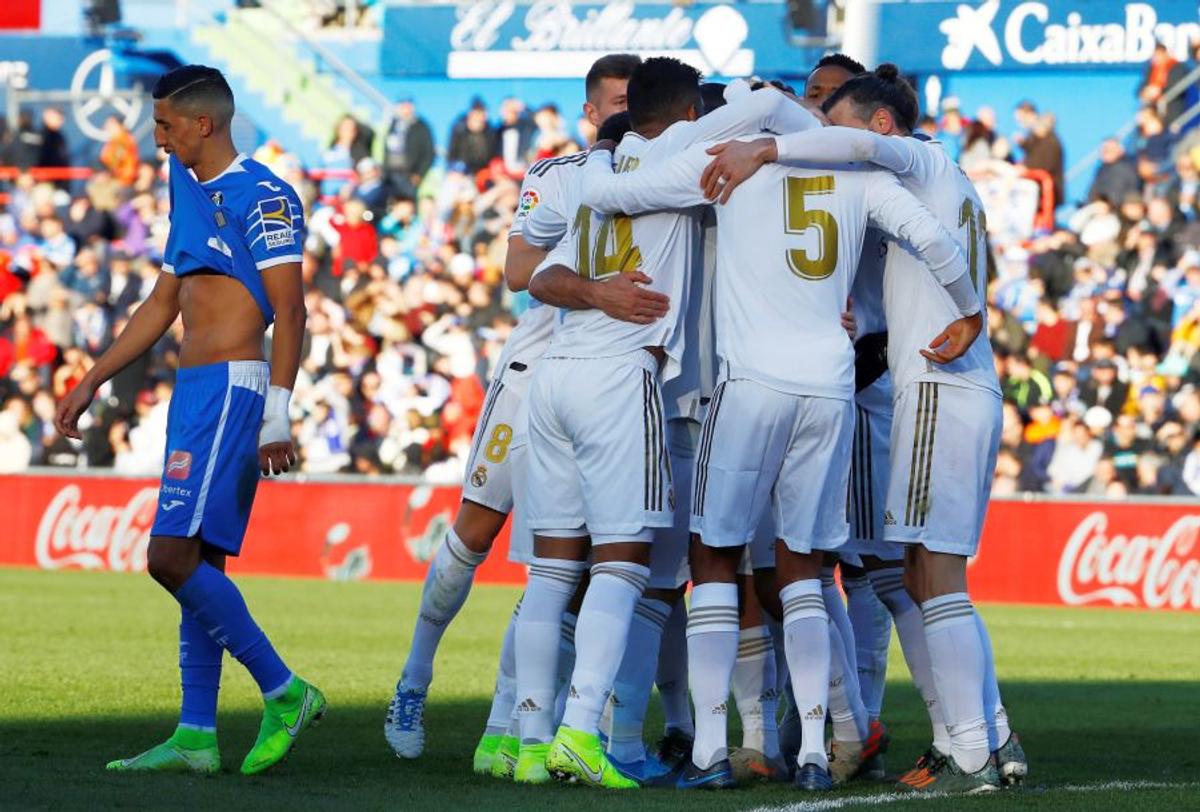 GETAFE - REAL MADRID 0-3 // FOTO Varane pentru Zid4ne! Real câștigă lejer în ziua în care Zinedine a celebrat 4 ani de la prima instalare la „Galactici”
