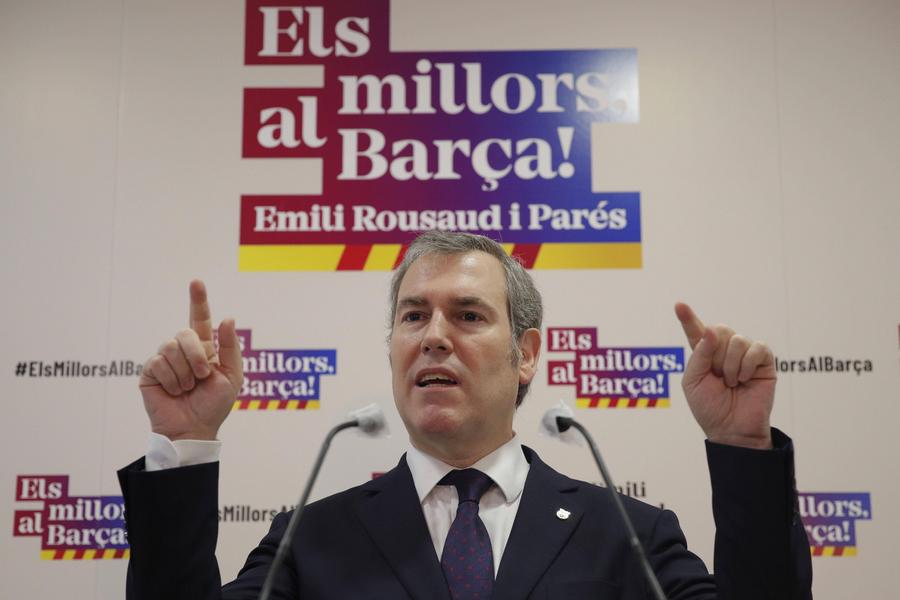 Emili Rousaud, candidat la președenția Barcelonei. Sursa foto: Imago Un candidat la președinția Barcelonei are un mesaj special pentru Messi: „Mă voi uita în ochii lui și îi voi spune: «Clubul nu te poate plăti»”