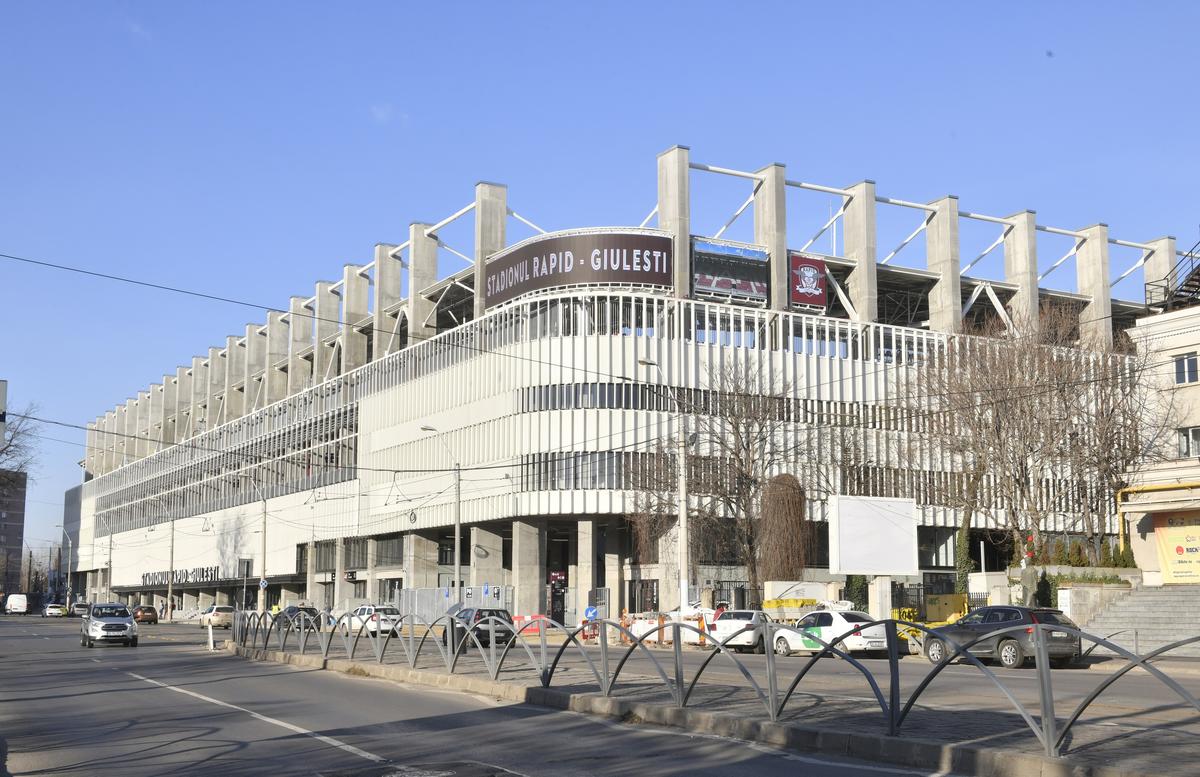 Rapid anunță când și cu cine se poate juca primul meci pe noul stadion din Giulești